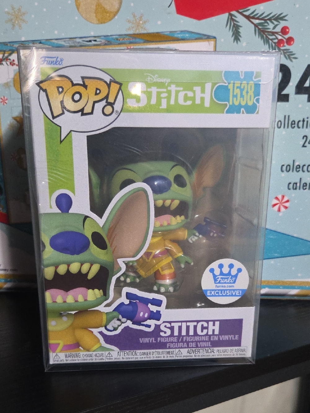 Funko Stitch Green and Purple Exclusive Vinyl Figure
